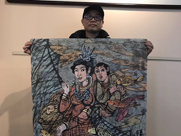 唐雁翼 四尺斗方 精品人物画系列